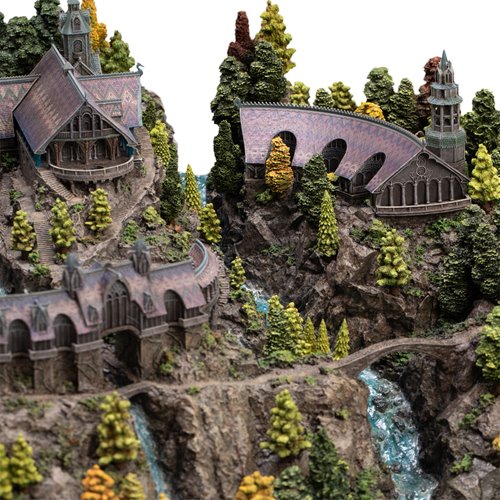 The Lord of the Rings Trilogy Rivendell Environment Statue
