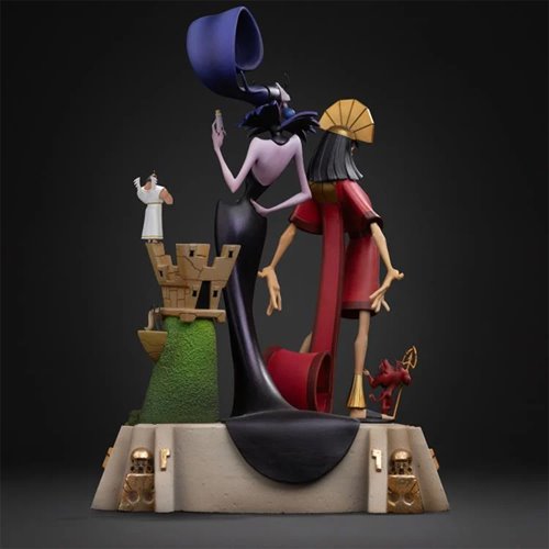 The Emperor's New Groove Kuzco & Yzma Deluxe 1:10 Art Scale Limited Edition Statue