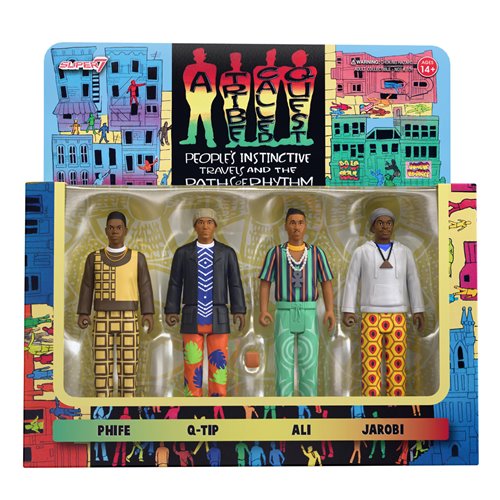 A Tribe Called Quest People's Instinctive Travels and the Paths of Rhythm 3 3/4-Inch ReAction Figure
