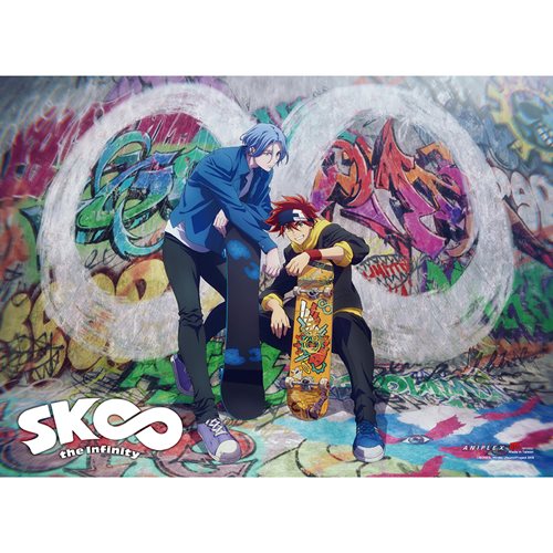 SK8 the Infinity Langa and Reki Graffiti 33-Inch Wall Scroll
