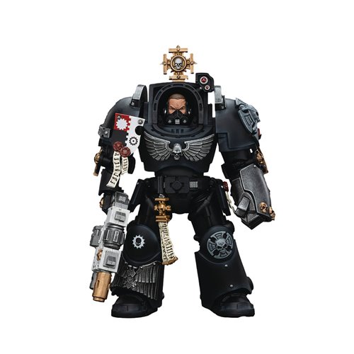 Joy Toy Warhammer 40,000 Iron Hands Captain in Terminator Armor 1:18 Scale Action Figure