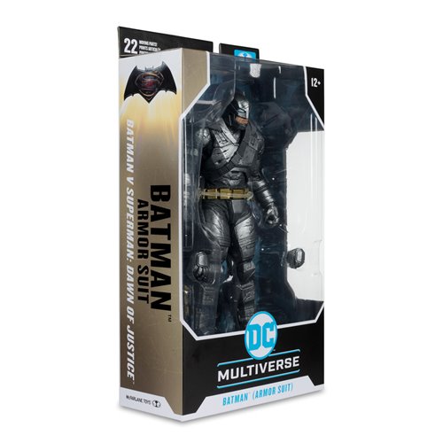 DC Multiverse Wave 20 Batman Armored Suit Batman v Superman: Dawn of Justice 7-Inch Scale Action Fig