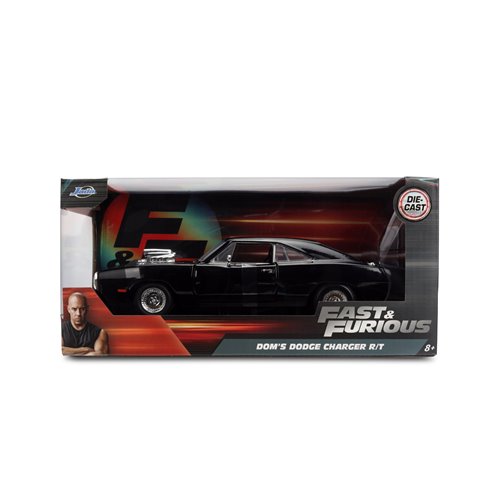 Fast and the Furious 9 Dom's Dodge Charger R/T 1:24 Scale Die-Cast Metal Vehicle