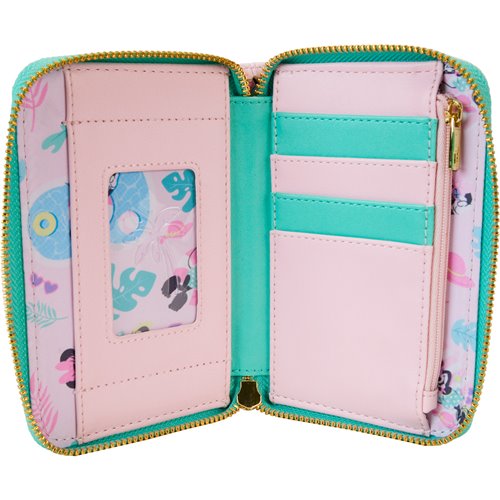 Minnie Mouse Vacation Style Zip-Around Wallet