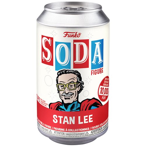 Stan Lee Superhero Vinyl Soda Figure
