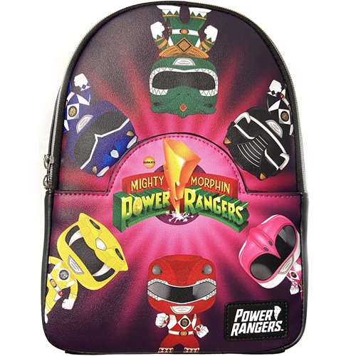Pink & Yellow Power Rangers Backpack
