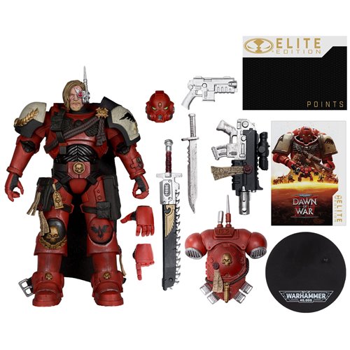Warhammer 40,000 Captain Cyrus Dawn of War 4 McFarlane Elite Edition #7 7-Inch Deluxe Action Figure