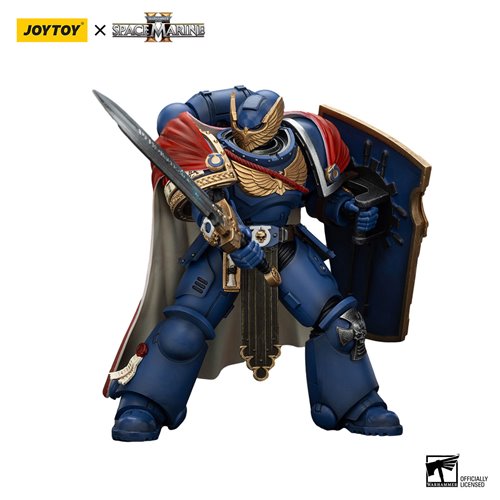 Joy Toy Warhammer Space Marine Ultramarines Victrix Honour Guard Version 2 1:18 Scale Action Figure