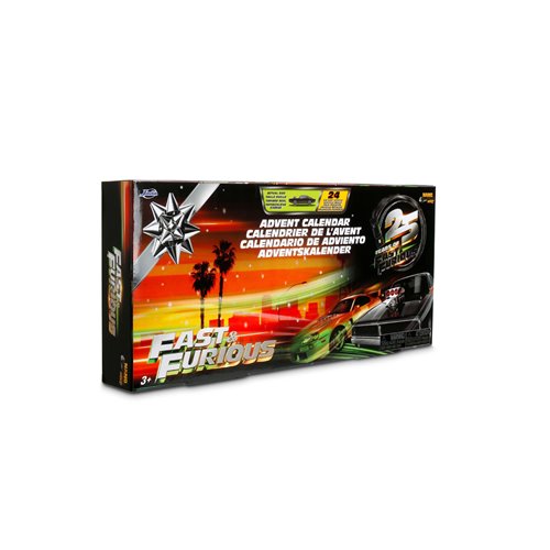 Fast and the Furious Nano Hollywood Rides Advent Calendar