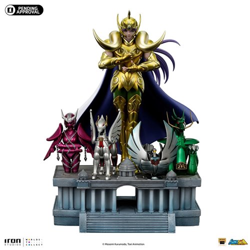 Saint Seiya Aries Mu Deluxe 1:10 Art Scale Limited Edition Statue
