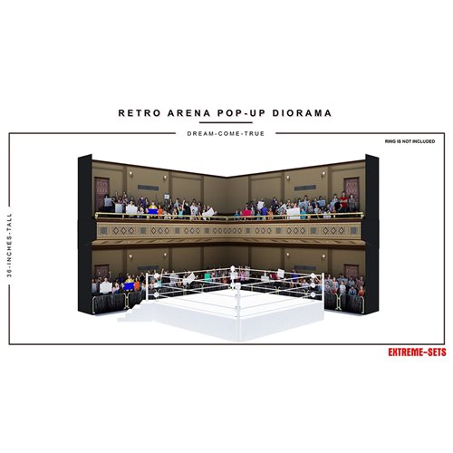 Retro Arena Pop-Up 1:12 Scale Diorama