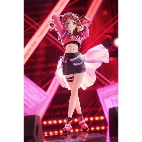 The Idolmaster Gakuen Saki Hanami Fighting My Way 1:7 Scale Statue