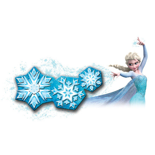New Disney Frozen Elsa Snowflake Light Dance Kit By Uncle Milton Brand