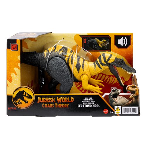 Jurassic World Wild Roar Ceratosuchops Action Figure