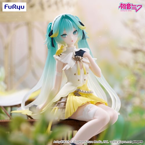 Vocaloid Hatsune Miku Canary Bird Noodle Stopper Statue