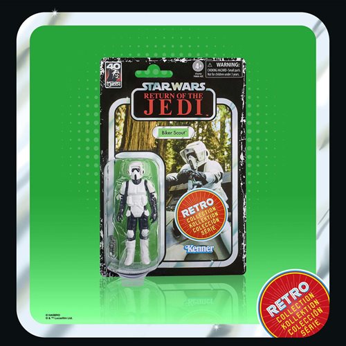 Star Wars The Retro Collection Biker Scout 3 3/4-Inch Action Figure
