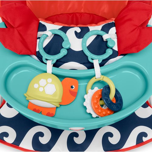 Fisher-Price Sit-Me-Up Crab Floor Seat with Tray
