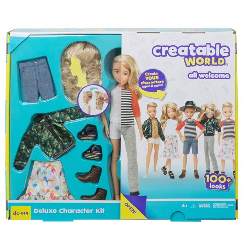 Creatable World Deluxe Character Kit DC-414 Doll