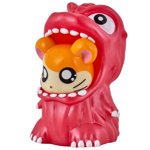 Godzilla x Hamtaro Godzilla Ham-kun Metallic Red Movie Monster Series Vinyl Figure