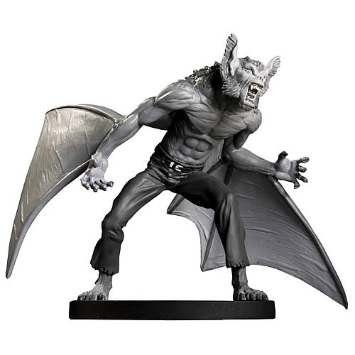Batman Black and White Man-Bat Statue