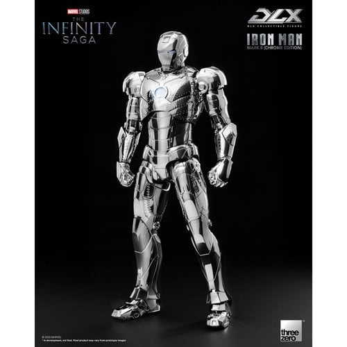 Marvel Studios: The Infinity Saga Iron Man Mark 2 Chrome Edition DLX Action Figure