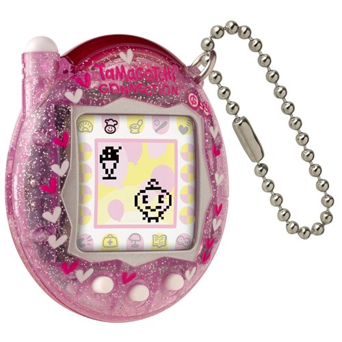 Tamagotchi Connection Pink Glitter Digital Pet