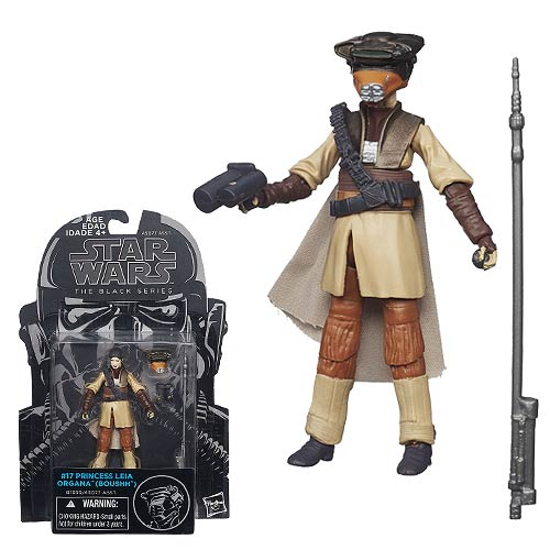 Star Wars The Black Series Princess Leia Organa in Boushh Disguise 3 3/4-Inch Action Figure