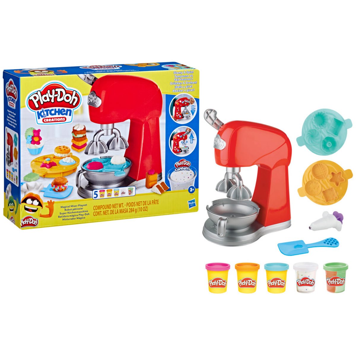 Ubetydelig Afslut utilstrækkelig Play-Doh Kitchen Creations Magical Mixer Playset