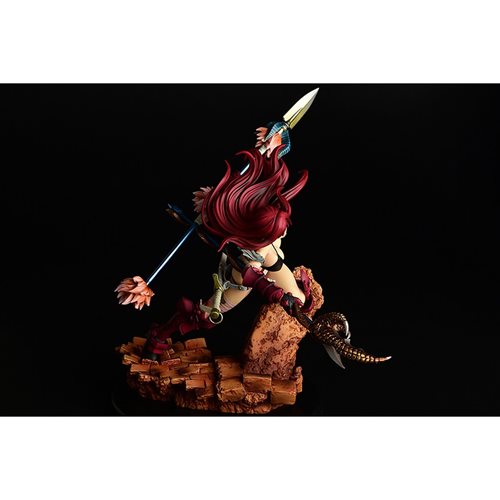 Fairy Tail Ezra Scarlet the Knight Black Armor Version 1:6 Scale Statue