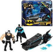 Batman 4-Inch Action Figure with Vehicle Set