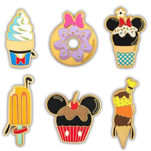 Disney Sensational 6 Snack Mystery Box Pin Random 2-Pack
