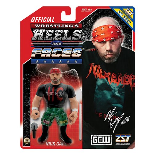 Wrestling's Heels and Faces Nick Gage 4 1/2-Inch Scale Action Figure