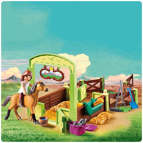 Playmobil 9478 Spirit Horse Box with Lucky & Spirit