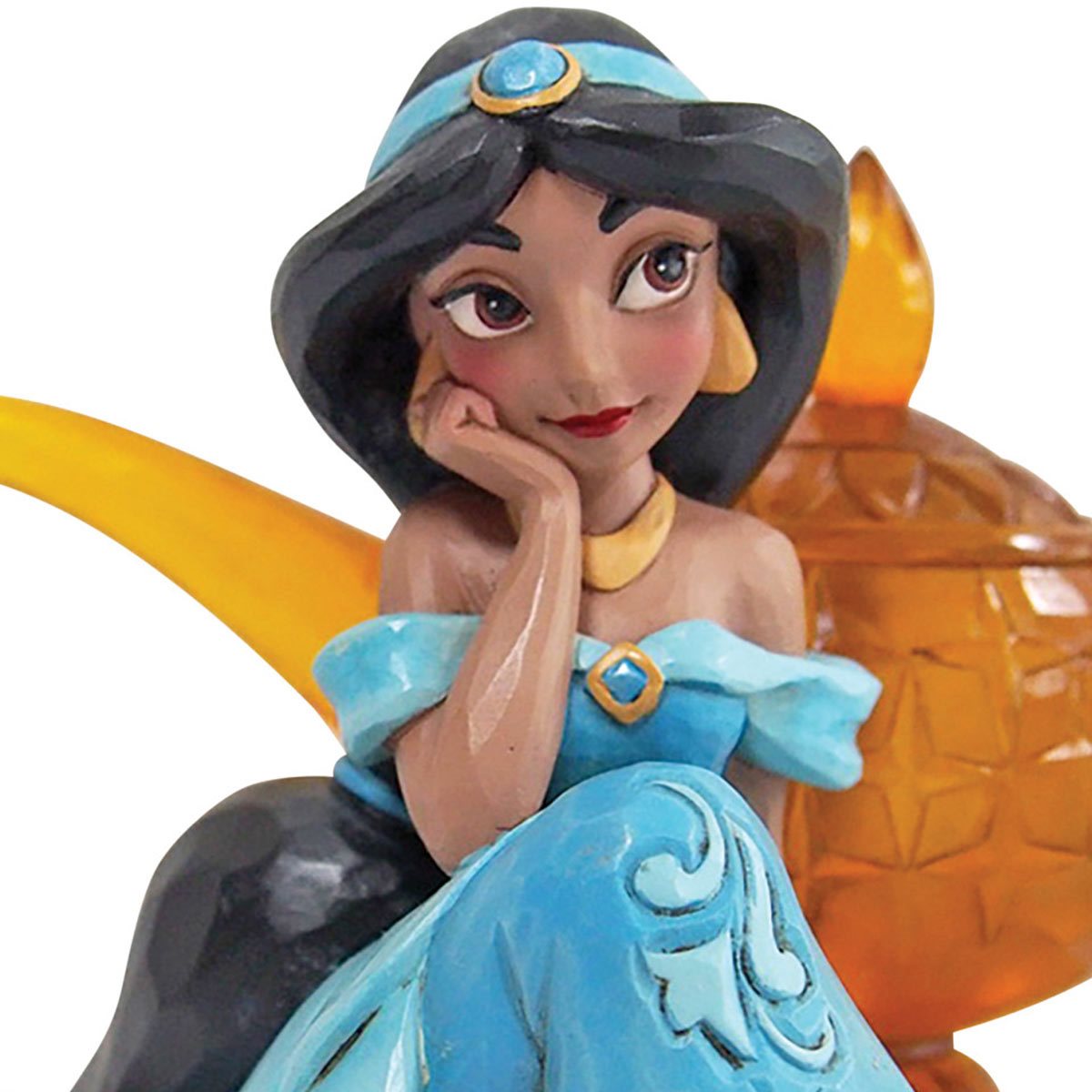 Disney Traditions Figure - Jasmine & Genie Lamp