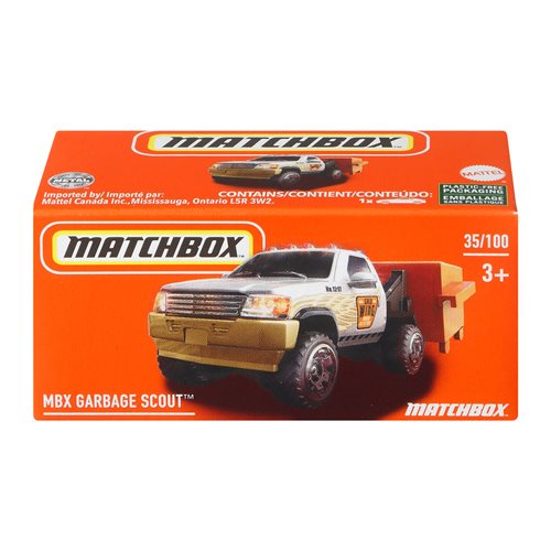 Matchbox Power Grabs 2021 Mix 6 Die-Cast Vehicle Case