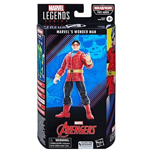 Avengers 2023 Marvel Legends Wonder Man 6-Inch Action Figure