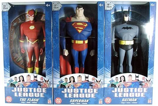 justice league 10 inch figures