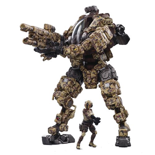 Joy Toy Steel Bone H03 Sniper Desert Camo Mecha 1:25 Scale Action Figure