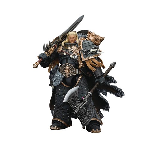 Joy Toy Warhammer The Horus Heresy Space Wolves Leman Russ Primarch of the VIth Legion 1:18 Scale Ac