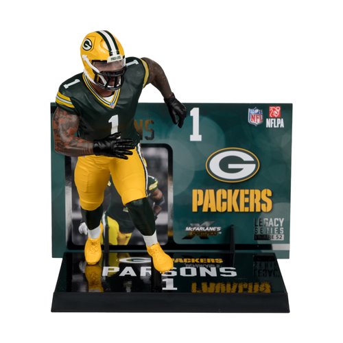 NFL SportsPicks Green Bay Packers Micah Parsons 7-Inch Posed Figure