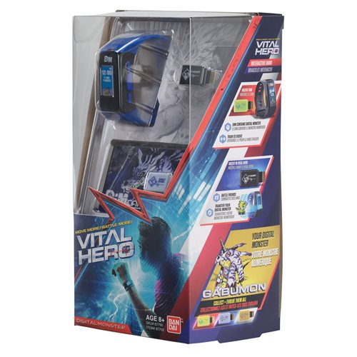 Digimon Blue Vital Hero Interactive Fitness Tracker