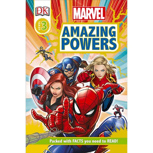 Marvel Amazing Powers DK Reader 3 Paperback Book