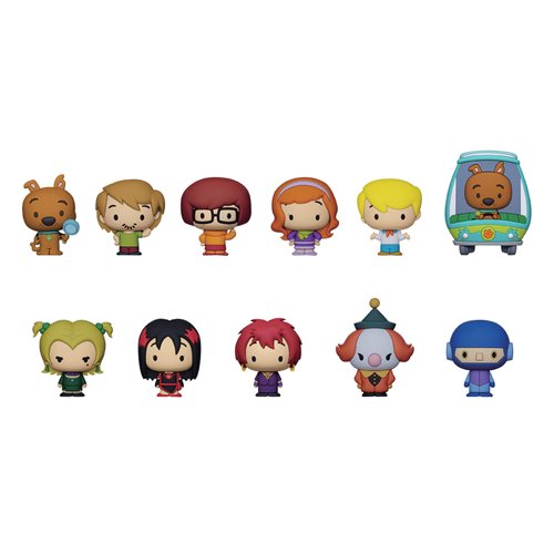 Scooby-Doo Series 2 3D Foam Bag Clip Display Case of 24