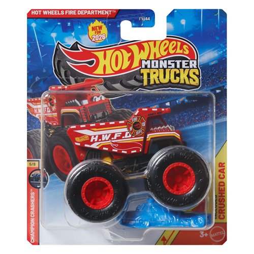 Hot Wheels Monster Trucks 1:64 Scale Vehicle 2026 Mix 2 Case of 8