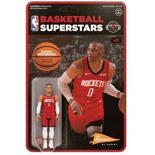 NBA Russell Westbrook (Houston Rockets) ReAction Figure