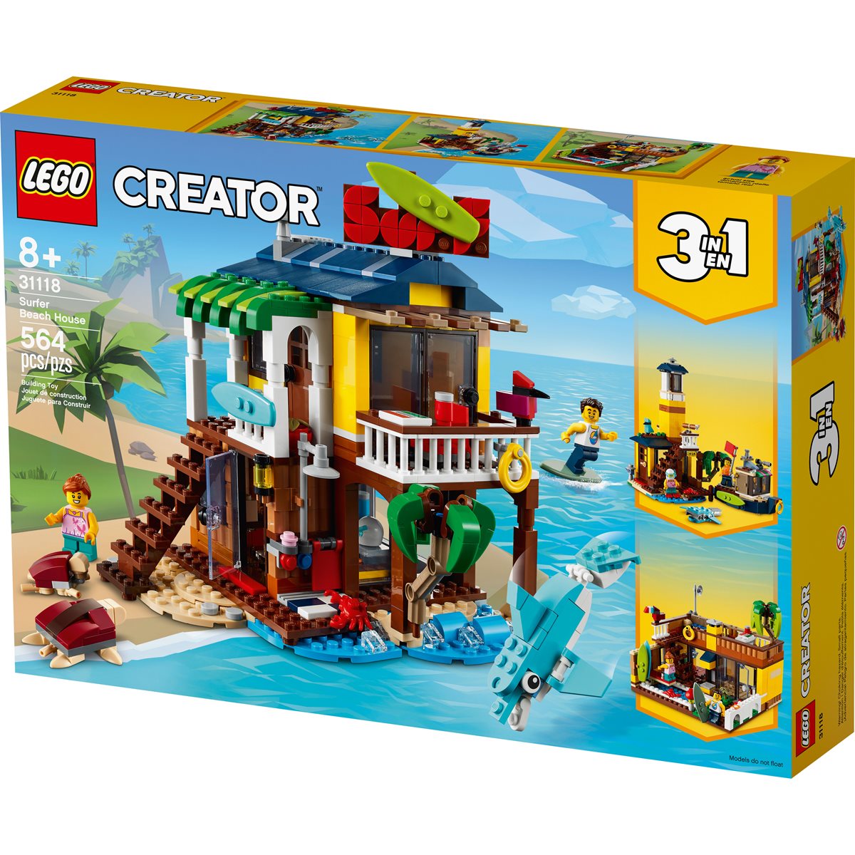 LEGO 31118 Creator Surfer Beach House - Entertainment Earth