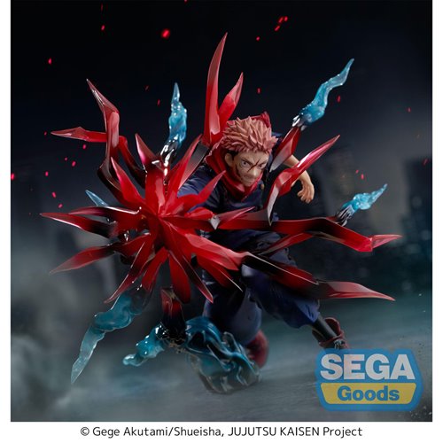 Jujutsu Kaisen Yuji Itadori Black Flash Luminasta Statue