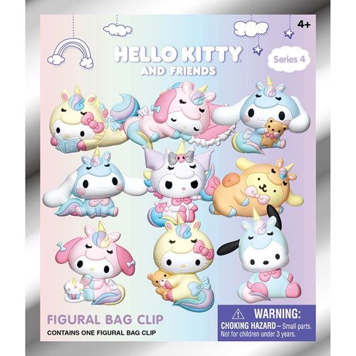Hello Kitty and Friends S4 3D Foam Bag Clip Display Case 24