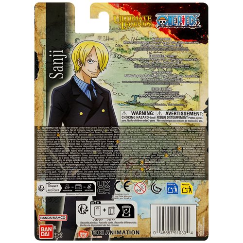 One Piece Ultimate Legends Sanji Action Figure