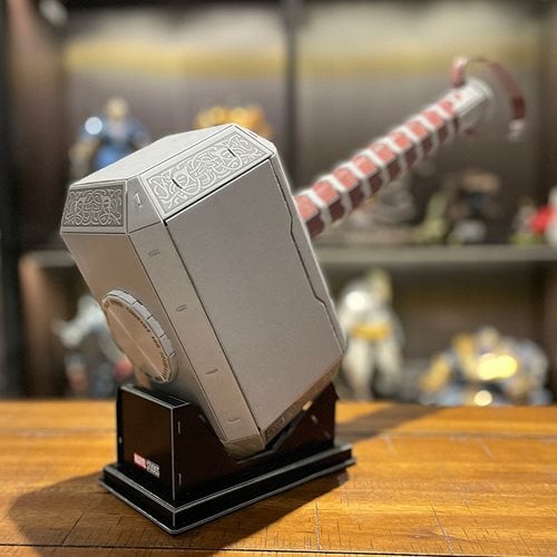 Marvel Thor Hammer Mjolnir 3D Model Puzzle Kit